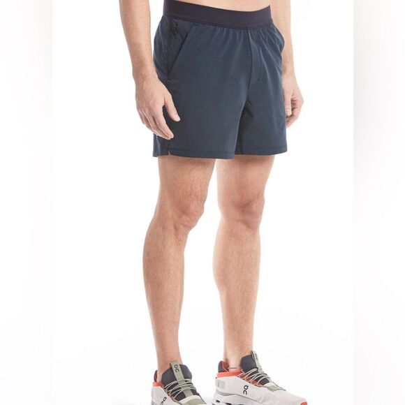 Men’s PUBLIC REC Flex Shorts Navy Blue Size 40 inseam 7.5” EUC LIKE NEW - Picture 1 of 11